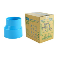 ราคา ข้อต่อบางลดพีวีซี PVC ขนาด 2.1/2"x2" (2นิ้วครึ่ง ลด สองนิ้ว) DSAI ดีเอสเอไอ (45 ตัว/กล่อง) (YA02829)