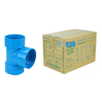 ราคา สามทางบางพีวีซี PVC ขนาด 4" (4นิ้ว) DSAI ดีเอสเอไอ (6 ตัว/กล่อง) (YA02852)