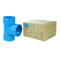 ราคา สามทางบางพีวีซี PVC ขนาด 6" (6นิ้ว) DSAI ดีเอสเอไอ (4 ตัว/กล่อง) (YA02854)