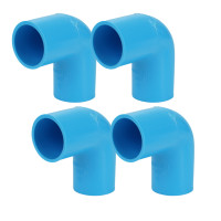 ราคา DSAI ข้องอพีวีซี ข้องอหนา PVC 90องศา ขนาด 1" (1นิ้ว) 1 เเพ็ค (YA02889)