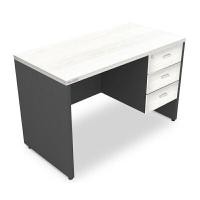 ราคา โต๊ะทำงาน 3 ลิ้นชักขวา โม-เทค รุ่น 2D1203 สีไวท์วูดสลับเทาเข้ม (YA03133)