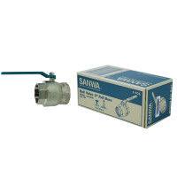 ราคา บอลวาล์วซันวา SANWA ขนาด 3 (3 นิ้ว)ทองเหลือง 1 กล่อง (YA03355)