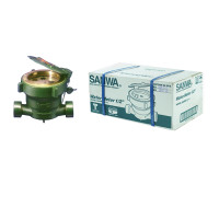 ราคา มิเตอร์น้ำ ซันวา SANWA มาตรวัดน้ำ ซันวา SANWA ขนาด 1/2 (4หุน) ทองเหลือง 1 กล่อง (YA03384)