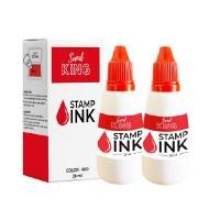 ราคา หมึกเติมตรายาง Sandking 2 ขวด แซนด์คิง สีแดง 28 ml ชิ้น (YA03503)