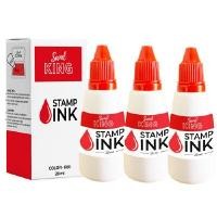 ราคา หมึกเติมตรายาง Sandking 3 ขวด แซนด์คิง สีแดง 28 ml ชิ้น (YA03504)