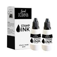 ราคา หมึกเติมตรายาง Sandking 2 ขวด แซนด์คิง สีดำ 28 ml ชิ้น (YA03509)