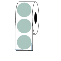 ราคา EASY PRINT กระดาษสติกเกอร์ความร้อน PP วงกลม สีเขียว ขนาด 40x40 มม. (1000 ป้าย/ม้วน) (YA03682)