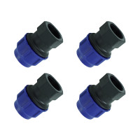 ราคา ข้อต่อเกลียวใน PE ขนาด 32 มิล (1นิ้ว) จำนวน 4 ตัว/แพ็ค (YA03929)