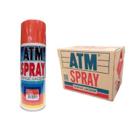 ราคา สีสเปรย์อเนกประสงค์ เอทีเอ็ม (ATM SPRAY) NO.A226 ORANGE สีส้ม จำนวน 1 ลัง (12 กระป๋อง) (YA03994)