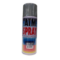 ราคา สีสเปรย์อเนกประสงค์ เอทีเอ็ม (ATM SPRAY) NO.A220 MEDIUM GREY สีเทาอ่อน จำนวน 1 กระป๋อง (YA04039)