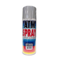 ราคา สีสเปรย์อเนกประสงค์ เอทีเอ็ม (ATM SPRAY) NO.A266 Primer Surfacer สีรองพื้นเทา จำนวน 1 กระป๋อง (YA04057)