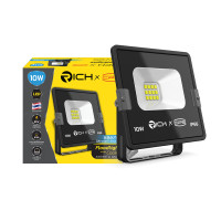 ราคา โคมไฟสปอร์ตไลท์ LED 10W RICH คูลเลอร์ สีคูล เดย์ ไวท์ 105 x 101 x 42 mm. pcs (YA04111)