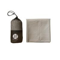 ราคา ผ้าเช็ดตัวแห้งไว พร้อมซองตาข่ายพกพา สี เทา แฮงกี้ เฮาส์ Travel สีเทา L (128x80cm) ผืน (YA04324)