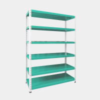 ราคา ชั้นวางของขนาด 4 ฟุต 6 ชั้นวาง รับน้ำหนักได้ 70 กิโลกรัมต่อชั้น ไอคอนิค MSR-46 สีเขียวมิ้นท์ (YA05620)