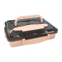 ราคา กล่องข้าว 5 ช่อง พร้อมถ้วยซุป อาร์อาร์เอส สีชมพู ชิ้น (YA05785)