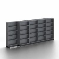 ราคา ตู้รางเลื่อน SIDE BY SIDE เซฟฟ์ SV-SBS9 สีขาว-เทา 62x500x210 ชุด (YA05849)