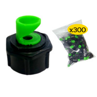 ราคา มินิสปริงเกอร์ Chaiyo หัวฉีดด้านเดียวหมุนได้ (เฉพาะหัว) 300 อัน (YA06374)