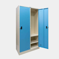 ราคา ตู้ล็อคเกอร์ 2 ช่องสูง ไอคอนิค MLK-H2 สีเทา (YA07908)