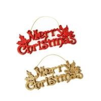 ราคา ป้ายกากเพชร Merry Christmas THAI SUN SPORT 7.5 นิ้ว (แพ็ค 2 ชิ้น) (YA08394)