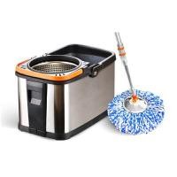 ราคา THAI SUN SPORT ชุดถังปั่นสเตนเลส พร้อมไม้ถูพื้น Spin Mop 2-in-1 รุ่น CLEANING0001 (YA08409)