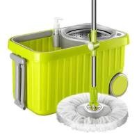 ราคา ไม้ถูพื้นสเเตนเลส+ผ้าม็อบ (มีล้อ) Spin Mop รุ่นพรีเมียม THAI SUN SPORT รุ่น CLEANING09 (YA08417)