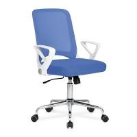 ราคา เก้าอี้สำนักงาน มีเท้าแขน (ผ้า Mesh) โม-เทค M11 สีน้ำเงิน (YA09144)