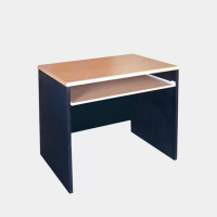 ราคา โต๊ะคอมพิวเตอร์ 80 ซม. (ไม่มีCPU+ที่พักเท้า) ไอคอนิค ST-080B สีเชอร์รี่-ดำ (YA09182)