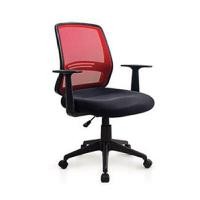 ราคา เก้าอี้สำนักงาน มีเท้าแขน (ผ้า Mesh) ลูกล้อ PU โม-เทค M8 สีดำ-แดง (YA09212)