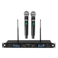 ราคา ชุดรับ-ส่งไมโครโฟนไร้สาย แบบไมค์คู่ SHERMAN MIC-331+ สีดำ ชุด (YA09273)