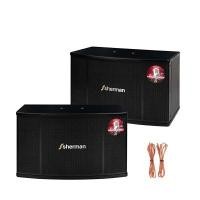 ราคา ตู้ลำโพงคาราโอเกะ 10 นิ้ว SHERMAN SN-006 สีดำ ชุด (YA09292)