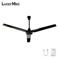 ราคา พัดลมเพดานลัคกี้มิตซู 5 สปีด มีสลิง ลัคกี้มิตซู CL-J48 สีดำ 48 นิ้ว pcs (YA09604)