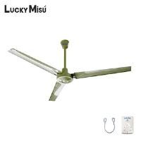 ราคา พัดลมเพดานลัคกี้มิตซู 5 สปีด มีสลิง ลัคกี้มิตซู CL-J56 สีเขียว 56 นิ้ว pcs (YA09607)