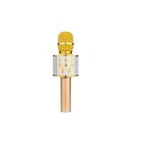 ราคา เครื่องเล่นคาราโอเกะ บลูทูธ ไร้สาย THAI SUN SPORT ไมโครโฟนคอนเดนเซอร์ ลำโพงในตัว สีGOLD (YA10517)