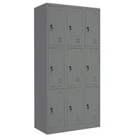 ราคา ตู้ล๊อคเกอร์ 9 ช่อง THAI SUN SPORT รุ่น SH0026 สีเทา (YA10546)