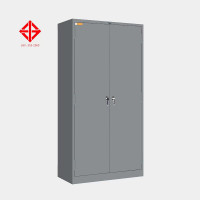 ราคา ตู้เก็บเอกสาร 2 บานเปิด มือจับบิด (มอก.) ไอคอนิค MLK-2M สีเทาราชการ เหล็กหนา 0.7 มม. (YA10825)
