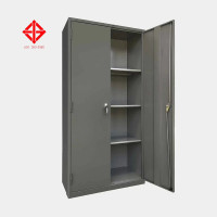 ราคา ตู้เก็บเอกสาร 2 บานเปิด มือจับบิด (มอก.) เหล็กหนา 0.5 มม. ไอคอนิค รุ่น ISO-LK2M สีเทาราชการ (YA10838)