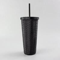 ราคา แก้วคริสตัล พร้อมหลอด 22 ออนซ์ แก้วหนาม Durian อาร์อาร์เอส สีดำ (YA11216)