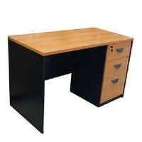 ราคา โต๊ะทำงาน 3 ลิ้นชัก THAI SUN SPORT รุ่น TFW-N-D3-01-120 สีบีช-ดำ 120x60 cm (YA12673)