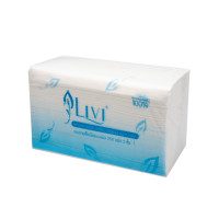 ราคา กระดาษเช็ดมือ Livi L-Fold หนา 2 ชั้น (24ห่อ/ลัง) (YA12737)