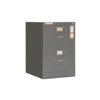 ราคา ตู้เอกสาร 2 ลิ้นชัก (มอก.) (Anti-tilt) ไทโย FC-632 สีเทาเข้ม (YA13485)