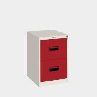 ราคา ตู้เก็บเอกสาร 2 ลิ้นชัก ไอคอนิค DR-2 ขาว-แดง (YA13892)