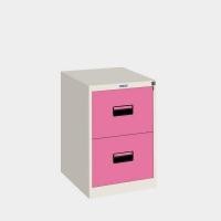 ราคา ตู้เก็บเอกสาร 2 ลิ้นชัก ไอคอนิค DR-2 ขาว-ชมพู (YA13894)