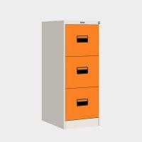 ราคา ตู้เก็บเอกสาร 3 ลิ้นชัก ไอคอนิค DR-3 ขาว-ส้ม (YA13913)