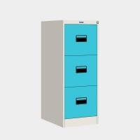 ราคา ตู้เก็บเอกสาร 3 ลิ้นชัก ไอคอนิค DR-3 ขาว-ฟ้า (YA13919)