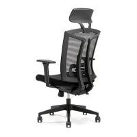 ราคา เก้าอี้สำนักงาน พนักพิงสูง Perfect รุ่น 6206A หุ้มตาข่ายสีดำ (YA14424)