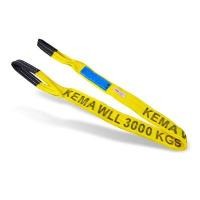 ราคา สลิงแบนมีห่วงหัวท้าย KEMA 3 ตัน 4 เมตร (สายพานยกของ,สลิงลากรถ,สลิงผ้าใบ) (YA14472)