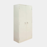ราคา ตู้เหล็กเก็บเอกสาร 2 บานเปิด มือจับบิด ไอคอนิค LK-2 ขาวไข่มุก (YA14864)