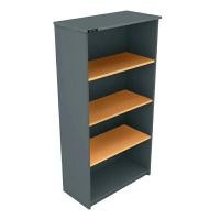 ราคา MO-TECH ตู้เก็บเอกสารโล่งสูง 4 ชั้น 2CM800 สีเชอร์รี่-เทาเข้ม (YA15189)