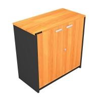 ราคา ตู้เอกสารเตี้ย 2 ชั้น แบบบานเปิด โม-เทค 2CL810 สีเชอร์รี่-เทาเข้ม (YA15383)