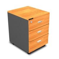 ราคา MO-TECH ตู้เสริมข้าง 2 ลิ้นชัก 2PD663 สีเชอร์รี่-เทาเข้ม (YA15388)